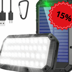 Chargeur solaire (Solar Charger / Power Bank)