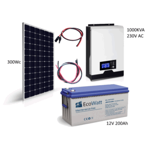 Kit solaire 375Wc hybride autonome