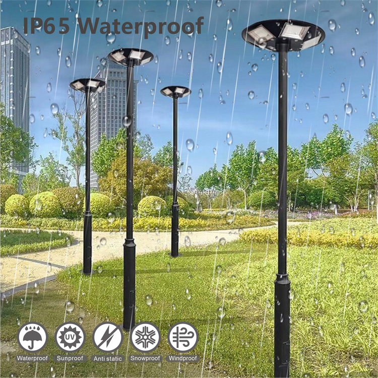 Réverbère Solaire LED UFO 250W – Modèle OVNI CRYSTAL – Image 8
