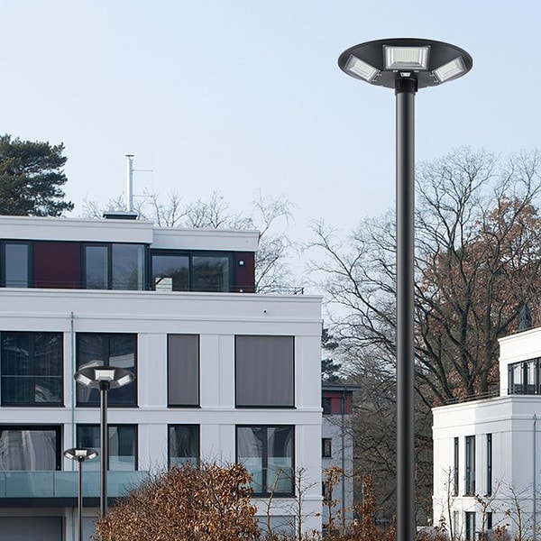 Réverbère Solaire LED UFO 250W – Modèle OVNI CRYSTAL – Image 4